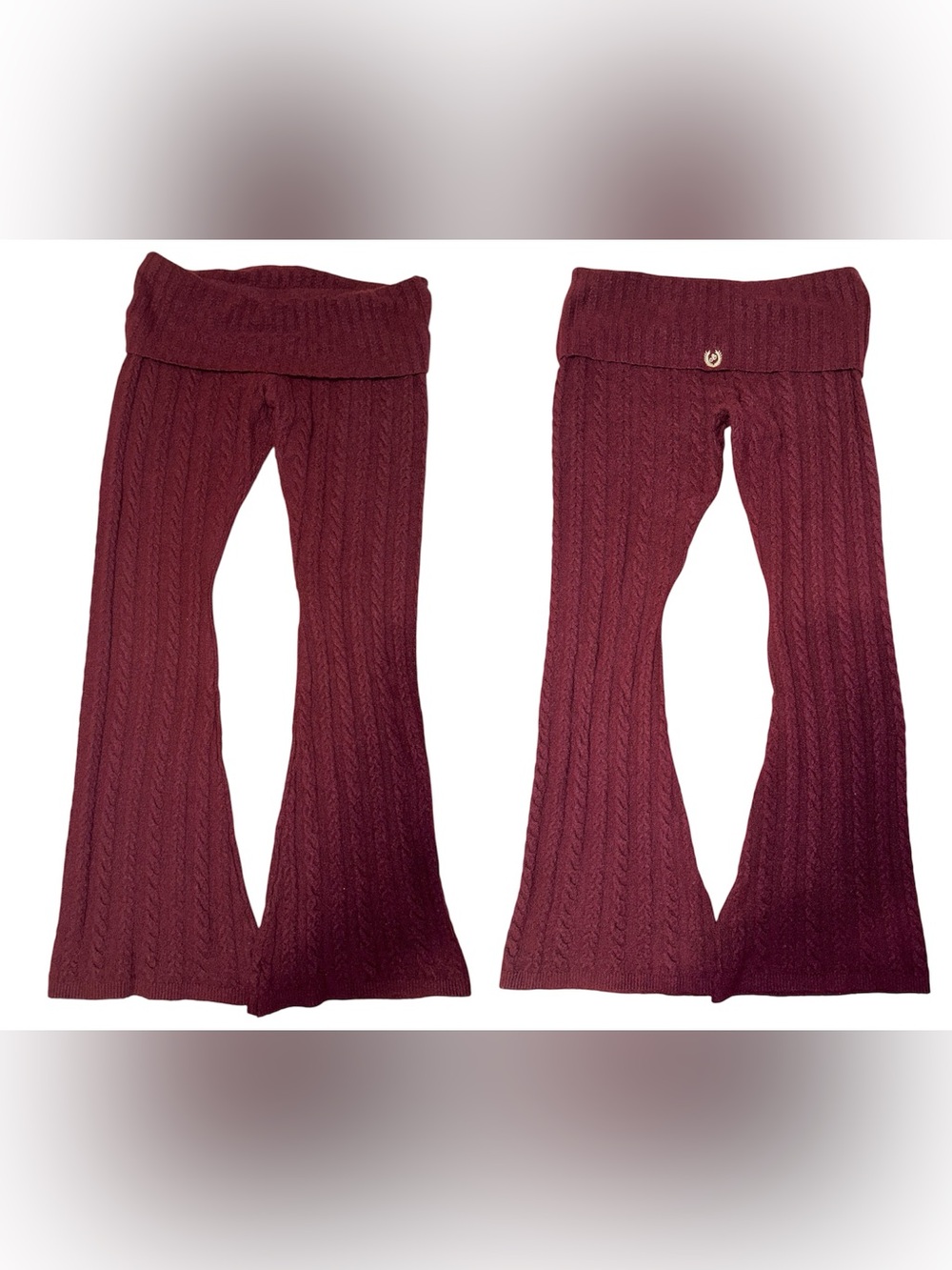 Victoria secret pink sweater knit pants